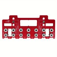 Kit De Localizador De Agujeros Para Madera Con Guía De Perforación Straight Juego De Juego De Herramientas Manuales De Aluminio - details 10