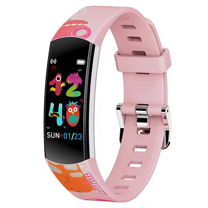 Smart Watch Color Screen IP67 Waterproof 0.96 Inch Children Bluetooth-compatible Sport Bracelet Fitness Tracker for Teenagers - 1