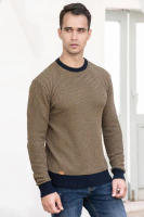Top de punto para hombre, jersey personalizado con cuello redondo para otoño e invierno - details 2