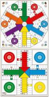 Cayro - Tablero Parchís - Ludo de madera para 4 y 6 jugadores. Juego familiar - details 1