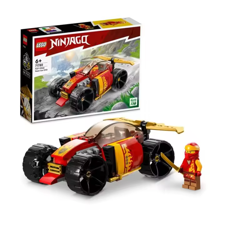 LEGO NINJAGO 71780 Coche de Carreras Ninja EVO de Kai edad 6+ número de piezas 94 23L71780 - 1