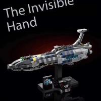 Bloques De Construcción Espacial Invisible MOC Star Hand Compatible Con Juguetes Para Adultos Y Niños Modelos De Cumpleaños 557pcs - details 2