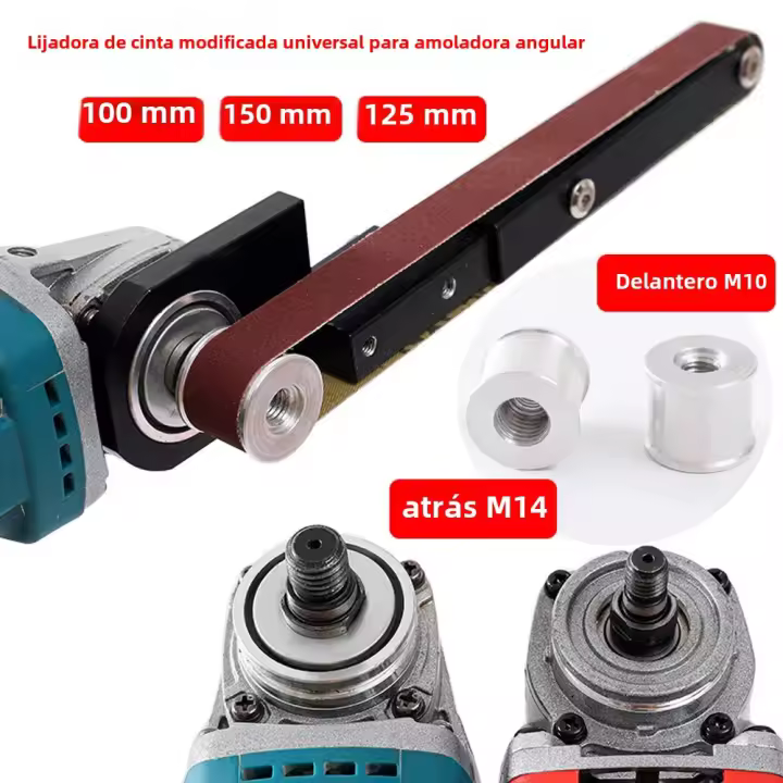 Modificador De Máquina De Lijado Para Taladro De Ángulo 100/115/125 Modificación De Herramienta Para Taladro De Ángulo Grinder De Madera - 1
