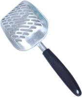 Pala mediana de metal para arena de gatos - Pala de malla resistente - Fácil de limpiar - details 1
