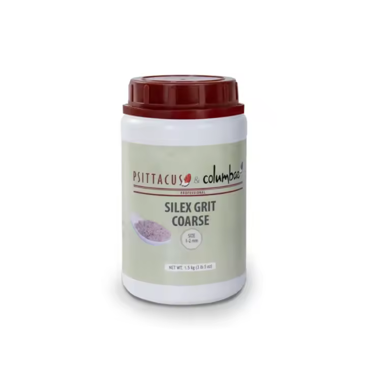 PSITTACUS & COLUMBAE - Silex Grit Coarse (1,5 Kg) - Alimento Complementario en Arena calibrada de Sílex de Granulometría Gruesa - 1