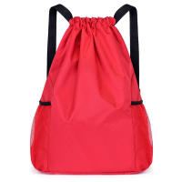 Mochila Grande De Nylon Impermeable Para Hombres Y Mujeres Con Cordón Y Bolsillos 2023 Mochila De Viaje Deportiva Con Capacidad Grande - details 7