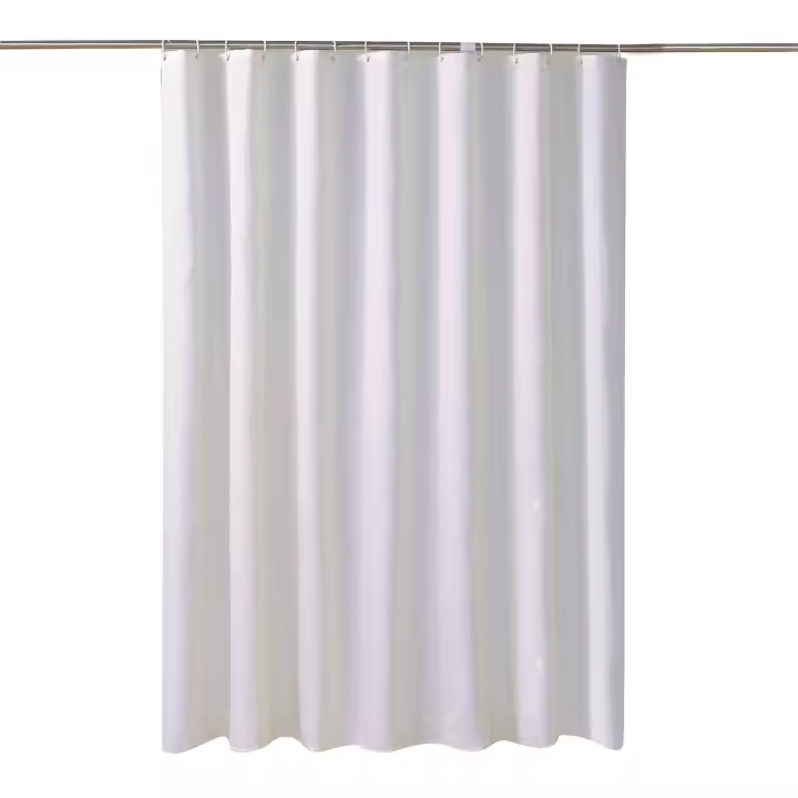 Cortina de Ducha Antimoho, 180X200cm Cortinas de Baño de Tela, Impermeable, Lavable - 1