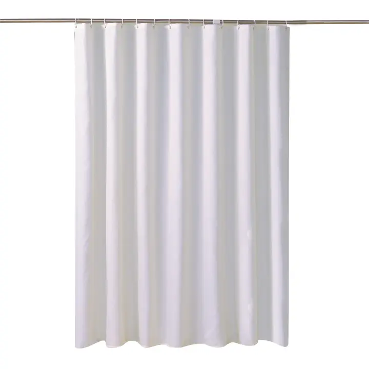 Cortina de Ducha Antimoho, 180X200cm Cortinas de Baño de Tela, Impermeable, Lavable - 1