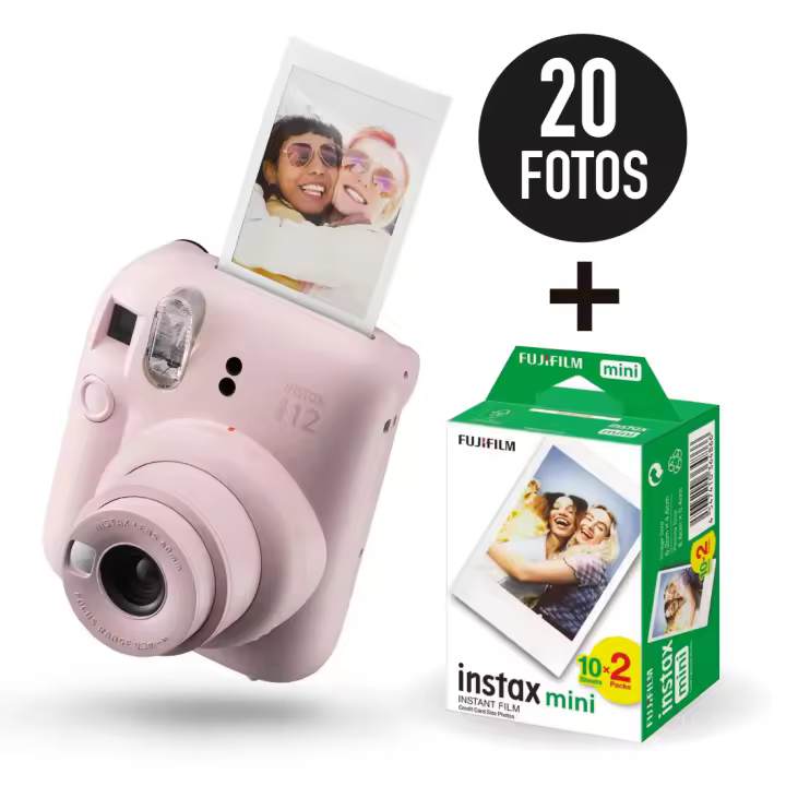 INSTAX. Pack Cámara instantánea Instax mini 12 con 20 fotos - 1