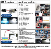 Lámpara LED Para Maletero De Coche 1Pcs Para Toyota RAV4 Prius Sienna Alphard Camry Harrier Lexus CT200h RX350 NX300h Luz De Equipaje Con 200lm Interfaz No Aplicable - details 0