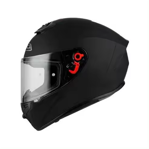 casco integral nzi  trendy negro  mate Raíz MENSUAL IMPORT NZI CAFE RACER Cascos integrales OUTLET MOTOSOTORE Cascos Integrales - 1