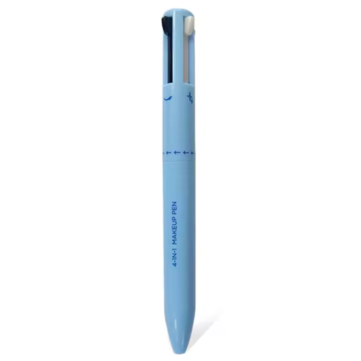 Pluma de maquillaje 4 en 1, lápiz de cejas, resistente al agua, 4 colores, multifunción, belleza, 02 - 1