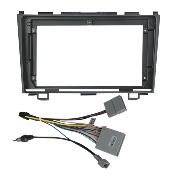 Fascia De Radio Estéreo Para Honda CR-V 2006-2012 Kit De Reemplazo Para Marco De Navegación GPS Fijación Facial - 1