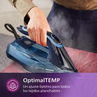 Philips Azur Serie 8000 Plancha De Vapor de Alto Rendimiento - 55 g/min De Vapor Continuo, Vaporización Vertical, Liberación Rápida de la Cal, 240 g De Impulso De Vapor, 3000 W, Tecnología OptimalTEMP, SteamGlide Elite, Color Azul Claro (DST8020/20) - details 4