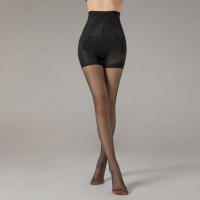 Pantimedias De Nylon 40D Para Mujer Translúcidas Con Cintura Elástica Resistente a Rupturas Medias Fuertes Y Duraderas - details 4