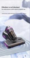 Aspiradora Portátil Inalámbrica De 15KPa Para Matraces Eliminador De Pulgas Y Polvo Potente Succión Para Limpieza De Almohadas Ropa Sofá - details 11