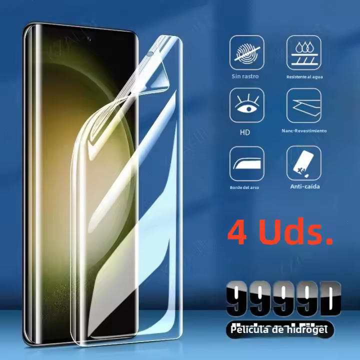 4PCS Película De Hidrogel Para Samsung Galaxy S24 Ultra Protector De Pantalla Completo Impermeable Película Protectora Suave Compatible Con Galaxy S23 Ultra S22 Ultra - 1