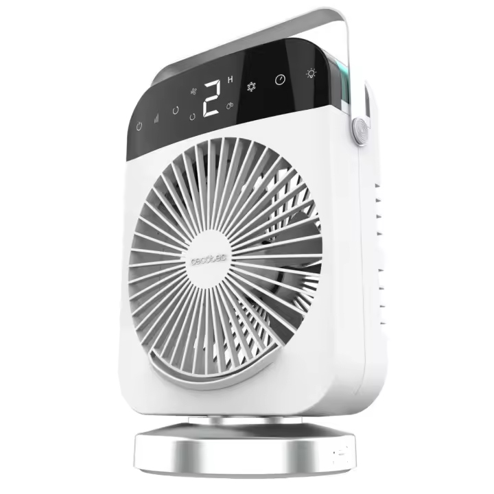 Climatizador de Sobremesa Cecotec EnergySilence 600 DeskChill Smart Rotate – Enfriador con Oscilación, 300 ml - 1