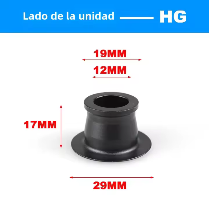 Tapa Del Eje Trasero Para Bicicleta De Carretera Y MTB Adaptador Conversor De Hub HG XD XDR MS Aleación De Aluminio 12mm X 142mm 148mm - 1