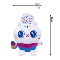 Muñeca Gabby De Peluche 20-30cm Mochila Para Niños Juguete De Gato Merma Y Pasteleón Animal De Peluche Regalo De Navidad Para Niños - details 11