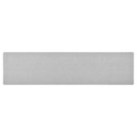 vidaXL Alfombra de Pasillo Gris Claro 50x200 cm Entrada Vestíbulo Galería - details 0