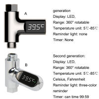 Termómetro De Ducha LED Para El Hogar Rango De Temperatura 5-85℃ Medidor Inteligente De Flujo Para Bebés Auto-potenciado Monitoreo De Agua - details 5