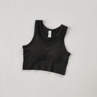 Bra De Deporte Para Mujer De Alta Resistencia Con Estilo De Top De Hombros Huecos Para Gimnasio Yoga Fitness Shockproof - details 9