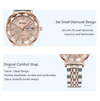 Reloj De Mujer POEDAGAR De Lujo Superior Resistente Al Agua Con Fecha Y Día Elegante Reloj De Pulsera De Cuarzo De Alta Calidad Moda Reloj De Mujer - details 8