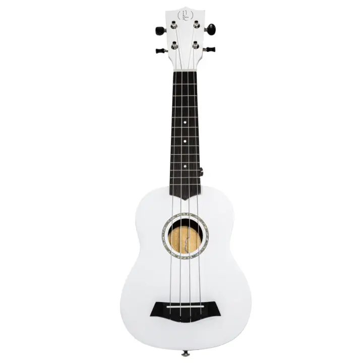 Ukelele Soprano Bones SP200S-WH Linden Blanco Satinado - 1