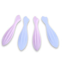 Rodillo De Piel Para Rostro Y Ojos Alwafore Herramienta De Masaje Facial Gua Sha Cuidado De La Piel Silicone No Eléctrico - details 1