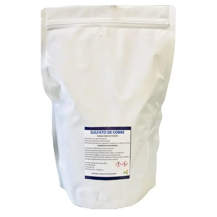 Agrobull® Sulfato de Cobre 500 Gr Fungicida Jardín Agricultura Ecológica - 1