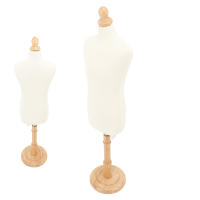Elegante Torso De Hombre Maniquí Con Soporte Fácil De Montar Para Diseño Material De Madera Sin Químicos Peligrosos - details 3