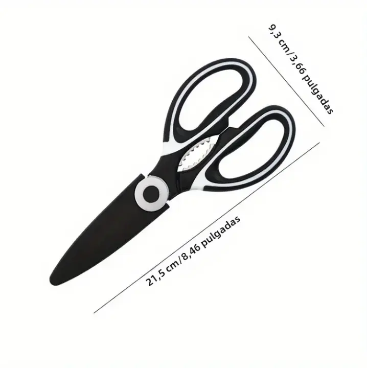 Tijeras Multifuncionales De Acero Inoxidable Para Cocina Adecuadas Para Cortar Vegetales Huesos De Pollo Pescado Y Otros Utensilios - 1