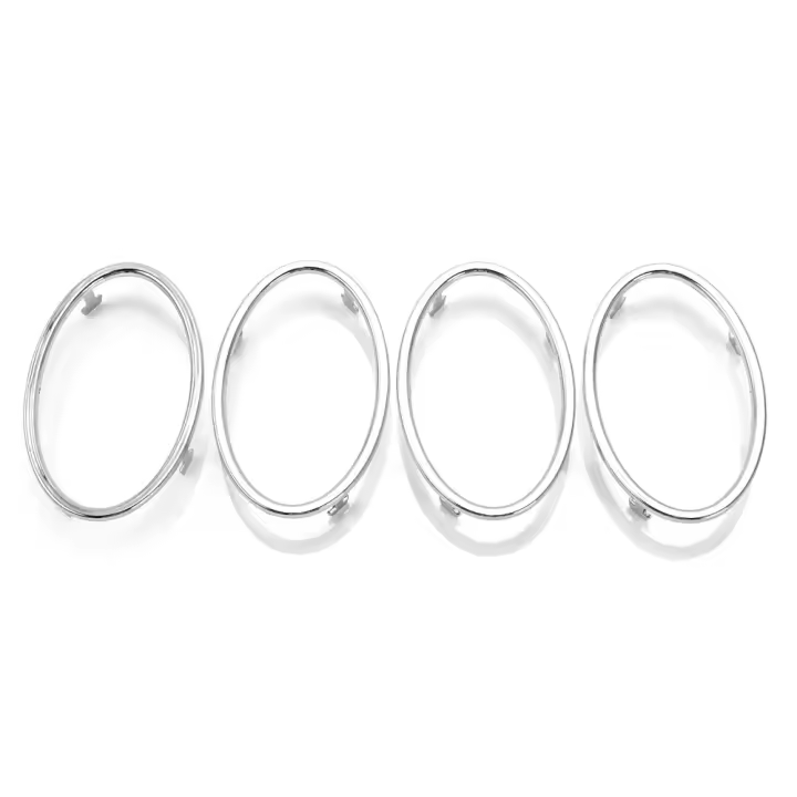 4PCS Adornos Para Salidas De Aire Acondicionado De Coche Anillo Decorativo Para Ford Focus 2 MK2 2005-2013 Accesorios Automotrices - 1