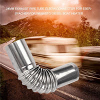 Conector De Tubo De Elbow De 25 Mm Para Calentador De Diesel Webasto Con Tornillos Y Abrazaderas Para Exhalar El Aire Y El Diesel - details 2