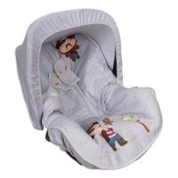 FUNDA COFNFORTABLE UNIVERSAL BABYLINE PARA BEBÉ PARA GRUPO 0 O PORTABEBÉ + CAPOTA + CUBREARNÉS - details 2