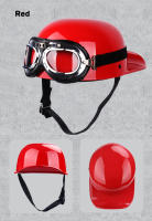 Gorro De Béisbol DS 2023 Retro Casco De Verano Para Motocicleta Cruzador Chopper Vintage Con Abertura Frontal Para Scooter Y Gangster - details 8