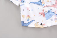 Conjunto De Verano Para Bebé Boys Camisa De Dibujos Animados Y Shorts 2 Piezas Ropa Infantil Casual De Dos Piezas Traje Para Niños Recién Nacidos - details 7