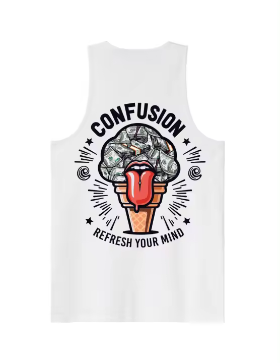 ICE MONEY WHITE TANK LIMITED EDITION - 1