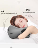 Almohada De Cuello Multifuncional En Forma De U De Espuma Suave De Reacción Lenta Para Viajes Y Sueño Almohada De Masaje Para La Salud Del Cuello - details 4