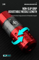 Kit De Máquina De Tatuaje Inalámbrica Con Motor Brushless Y Batería Recargable Diseño De Descompresión Pluma Rotativa De Aleación De Aluminio Para Tatuadores Profesionales - details 4