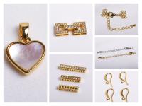 Colgante De Metal Enchapado En Oro 18K Para Fabricación De Collares Hebilla Liso Para Colgantes Gancho Para Cierres Clips - details 21