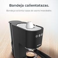 Cafetera Express Cecotec Cafelizzia Fast 1350 W, Thermoblock, ForceAroma de 20 bares, Vaporizador Orientable, Brazo Doble, Bandeja Calienta Tazas, Depósito de Agua Extraíble, Color Negro - details 8