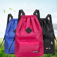 Mochila Estudiante Para Mujer Con Cordón Impermeable Gran Capacidad Moda INS Bolsa De Viaje Mochila Escolar Casual Sin Estampado - details 1