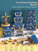 Bloques De Construcción Creativos DIY De Tamaño Grande Juguete Educativo Clásico De Ciudad Con Caja Para Niños - details 0
