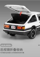 Modelo De Coche De Colección Initial D Toyota AE86 Aleación De Metal a Escala 1:24 Juguete Deportivo Para Niños Y Adultos Vehículos Retroalimentados A458 - details 8