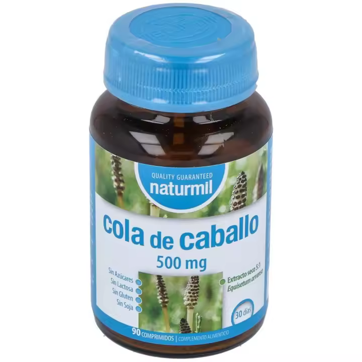 Naturmil Cola De Caballo 500 Mg 90 Comprimidos - 1