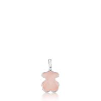 Colgante de Oso de Piedra Preciosa Natural de Plata esterlina S925, accesorio de collar de lujo que combina con Todo - details 7