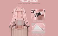 Mochila Viaje Cabina Avion para Ryanair maletas de viaje cabina avion Bolsa de Cabina 43x30x20 para EasyJet Equipaje de Mano Cabina Avion Mochila de Senderismo Mochila para Wizzair - details 1