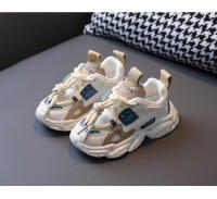 Zapatillas De Deporte Para Niños Y Niñas Cómodas Transpirables Tallas 1-6 Años Zapatos Infantiles Moda Bebé Corrida Con Cordones Material Superior PU - details 4